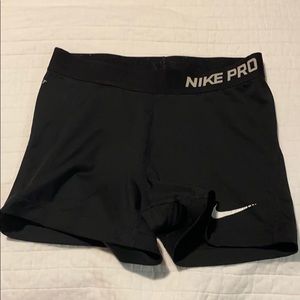 Nike Pro Black Volleyball Shorts